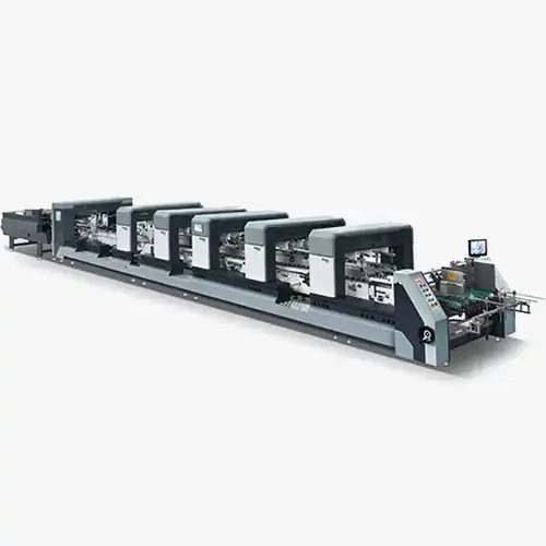 Folding Carton Gluing Machine - XL SERIES SPEED WAVE HIGH SPEED MACHINE