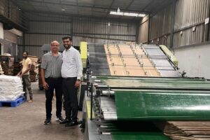 World’s Largest 5 Ply Flute Laminator: The VIG 2800
